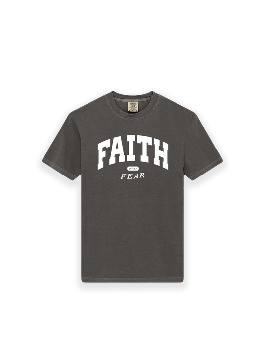Faith over Fear (puff print) - Vintage Tee