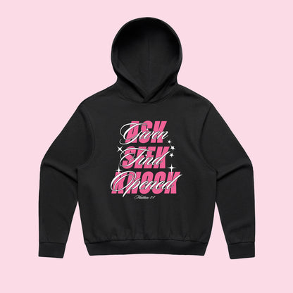 Ask Seek Knock Pocketless Hood