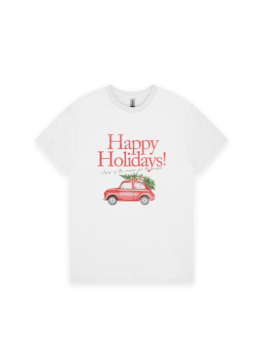 Essential Happy Holidays Tee