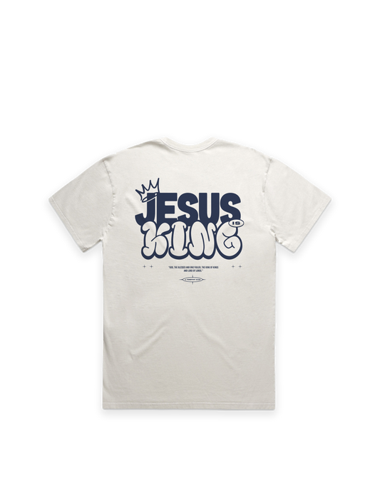 Jesus is King - Heavy Faded Tee