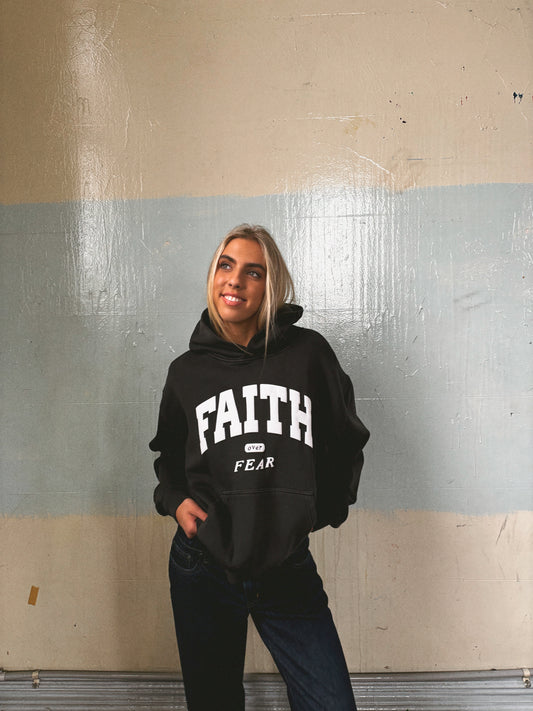 Faith Over Fear Hoodie - Women's AS Colour