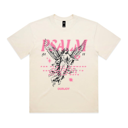 🎁 OURJOY Limited Edition Psalm Angel Tee (Free Gift) (100% off)