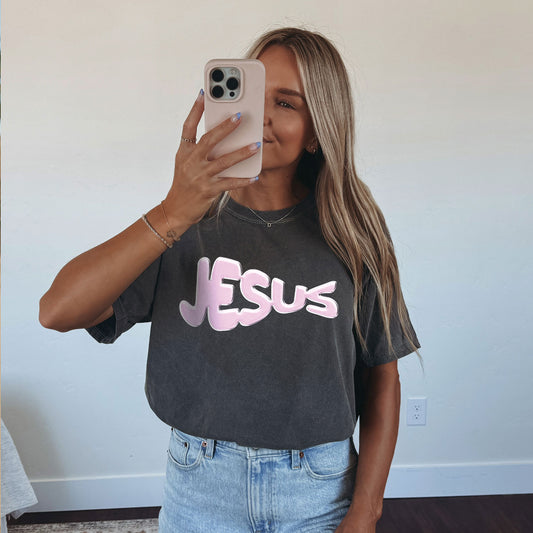 Jesus Fish Women’s Heavy Faded Tee