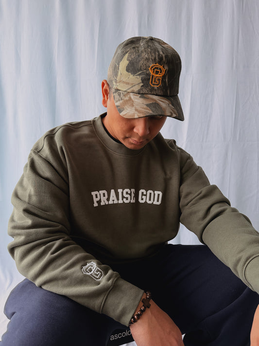 Praise God - AS Colour Mens Relax Crew