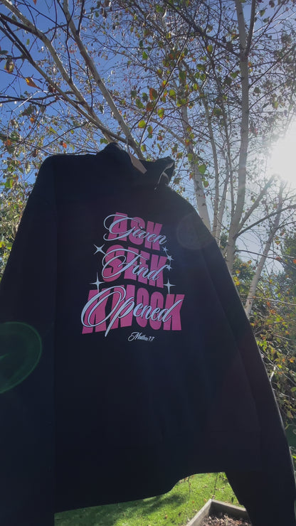 Ask Seek Knock Pocketless Hood